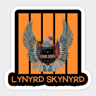 Lynyrd Skynyrd - Retro Sticker